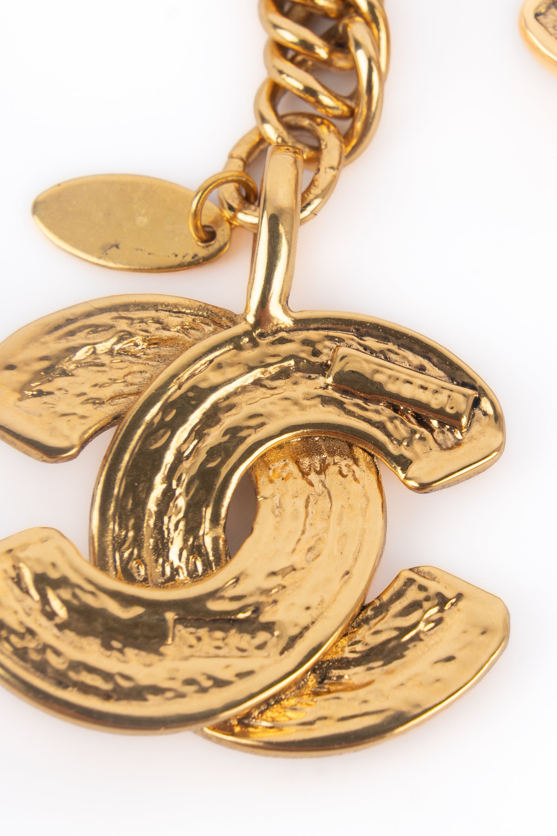 Ceinture cc Chanel 1985-1990's