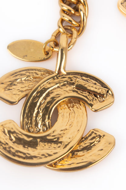 Ceinture cc Chanel 1985-1990's