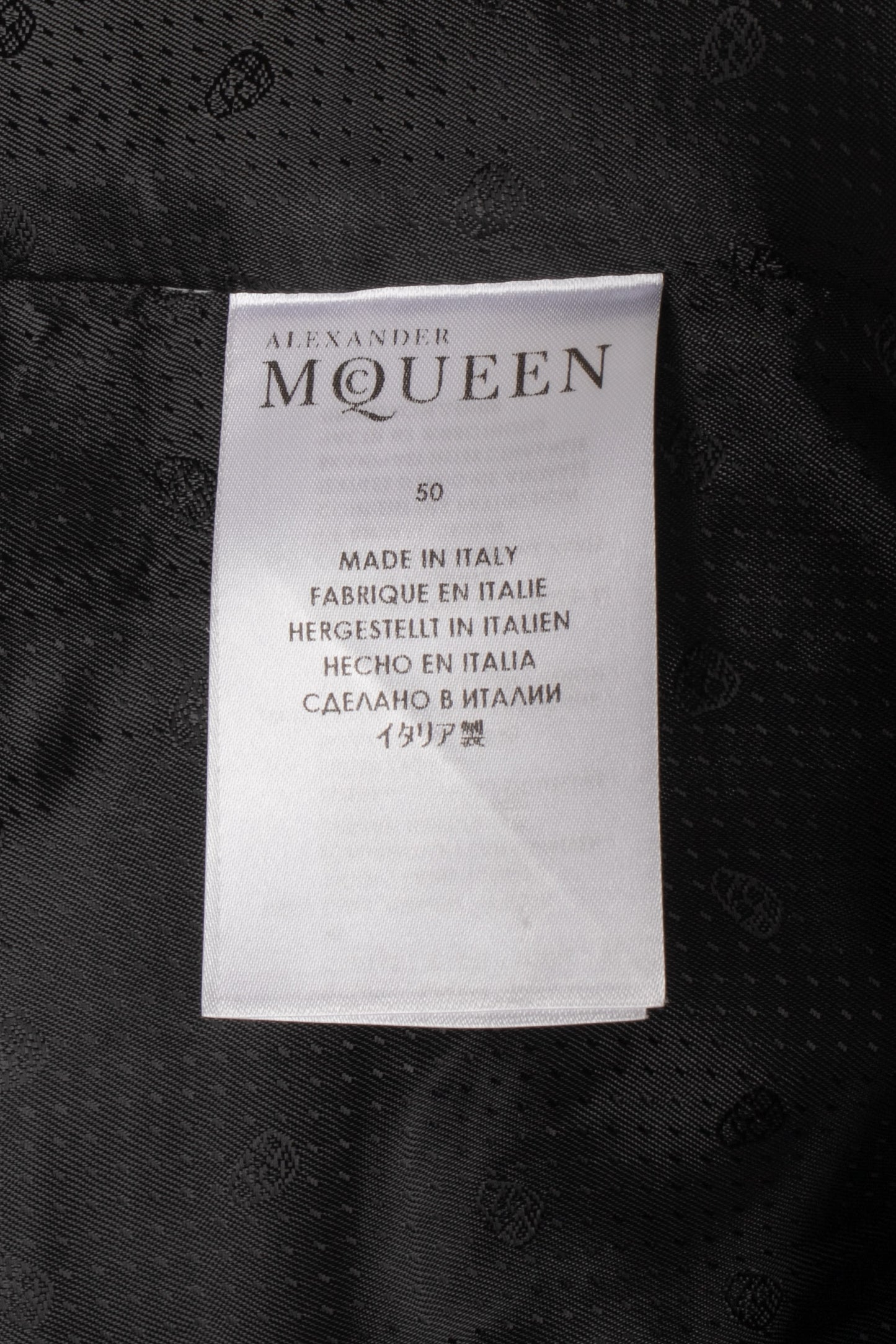 Veston homme Alexander McQueen