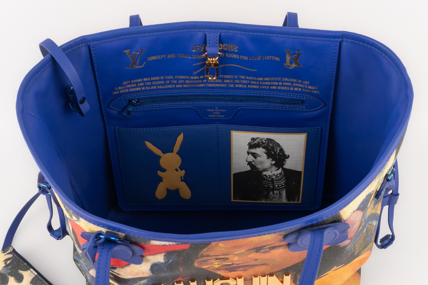 jeff koons louis vuitton backpack Jeff Koons x Louis Vuitton bag 'Neverfull' – Les Merveilles De Babellou