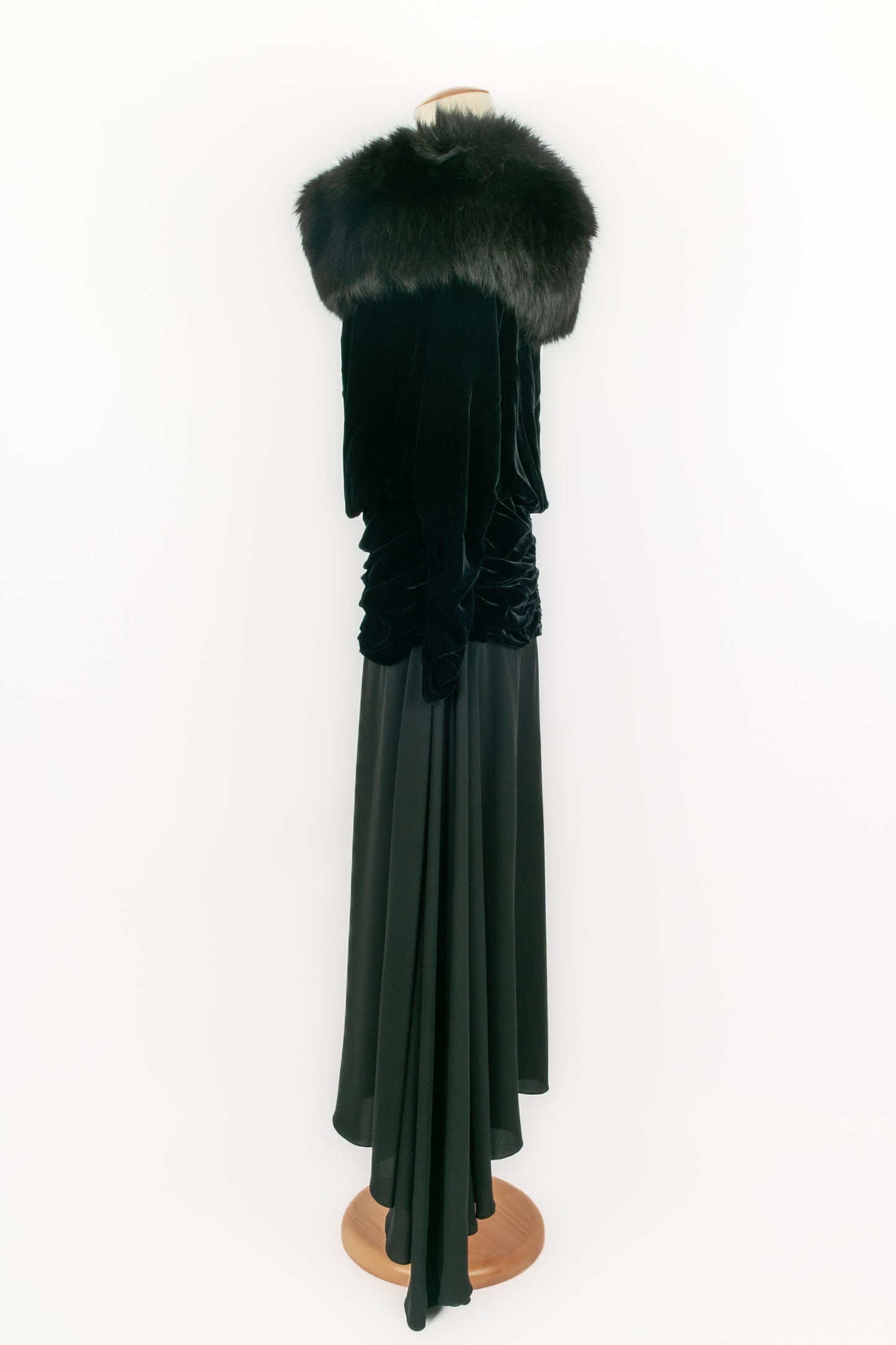 Longue robe Nina Ricci Haute Couture 