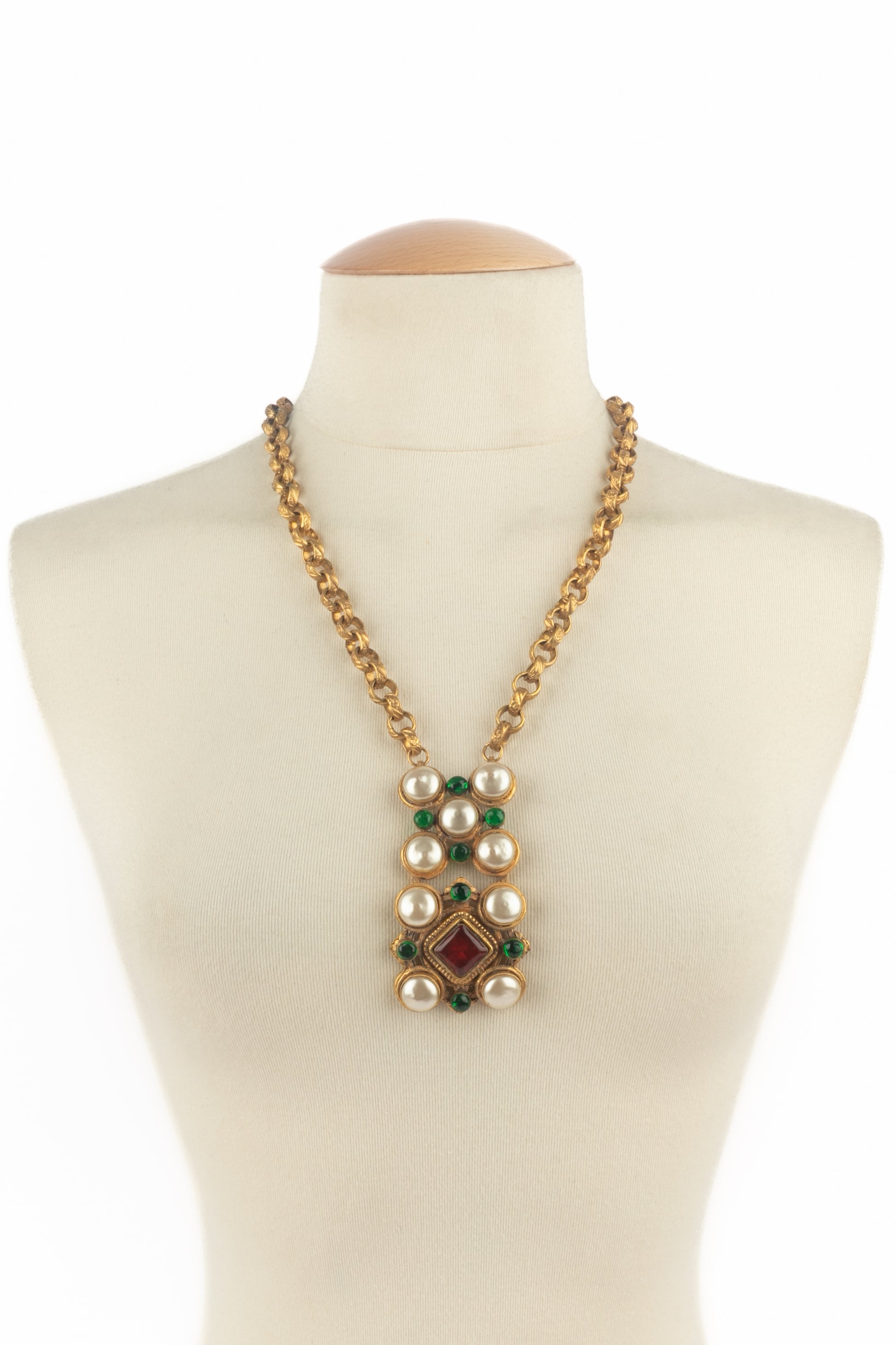 Collier byzantin Chanel 