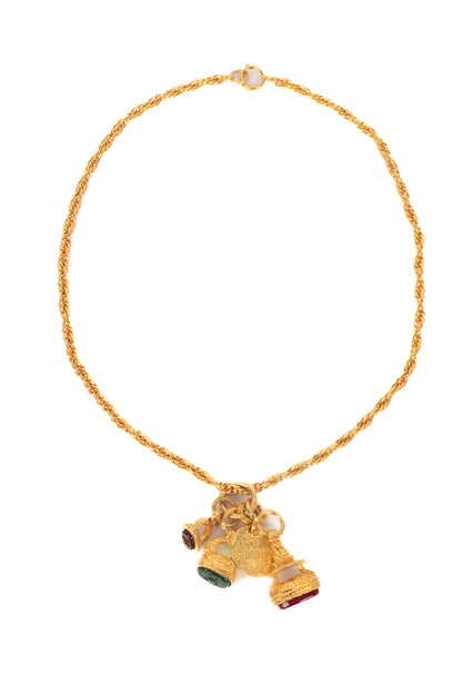 Collier sceaux Chanel 1993 