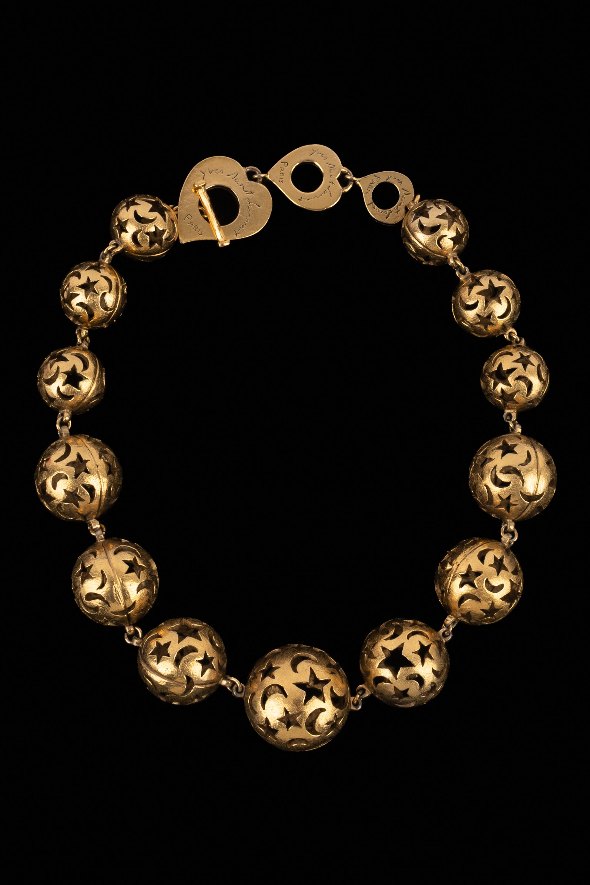 Collier ras du cou Yves Saint laurent 1980's