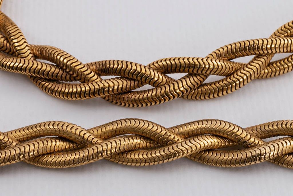 Ceinture doré Chanel