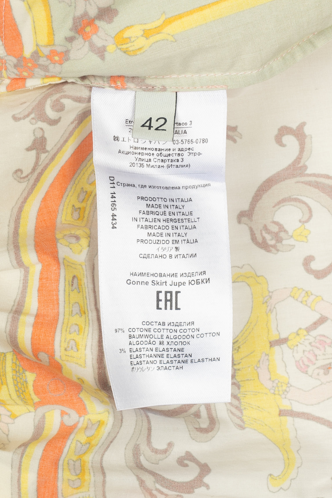 Jupe portefeuille Etro 