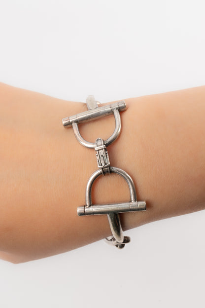 Bracelet en argent Hermès