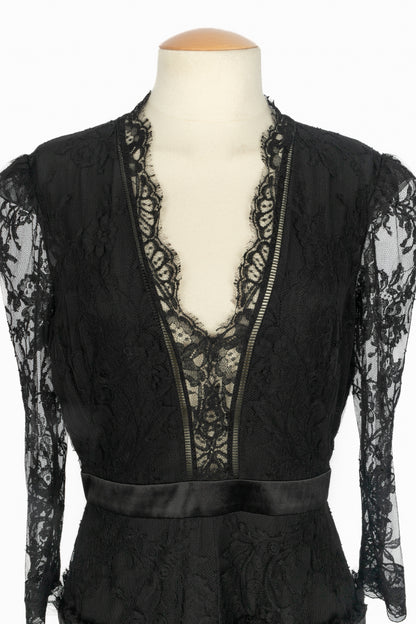 Robe en dentelle Alexander McQueen 