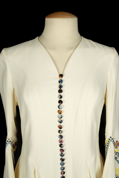 Robe manteau Christian Dior été 2015