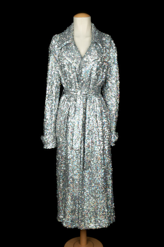 Manteau à paillettes Dries Van Noten Automne 2022