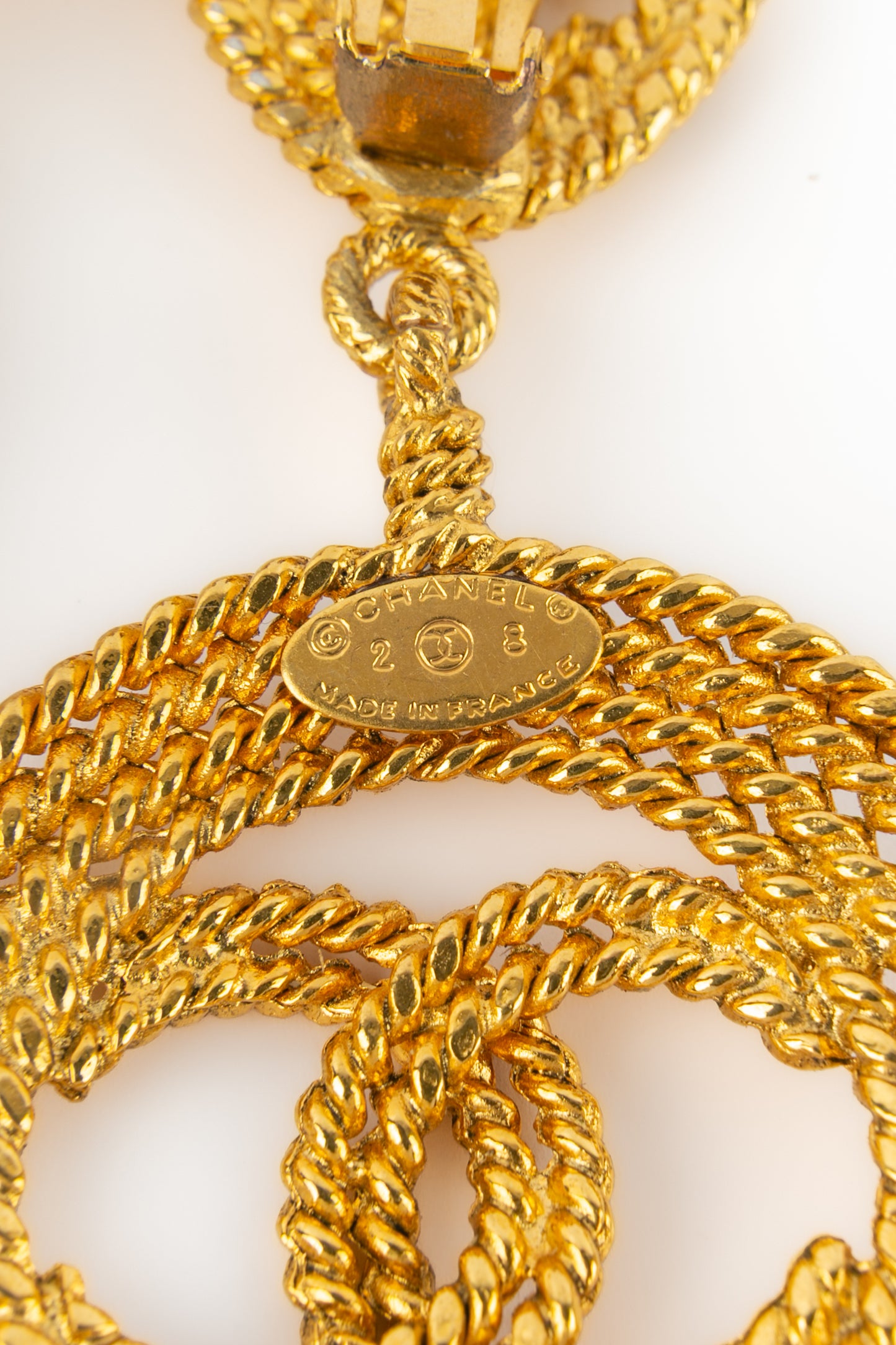 Boucles d'oreilles Chanel 1990's