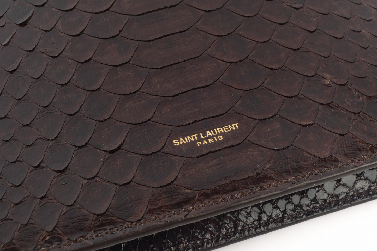 Sac à main "Python Nuit Blanche" Yves Saint Laurent