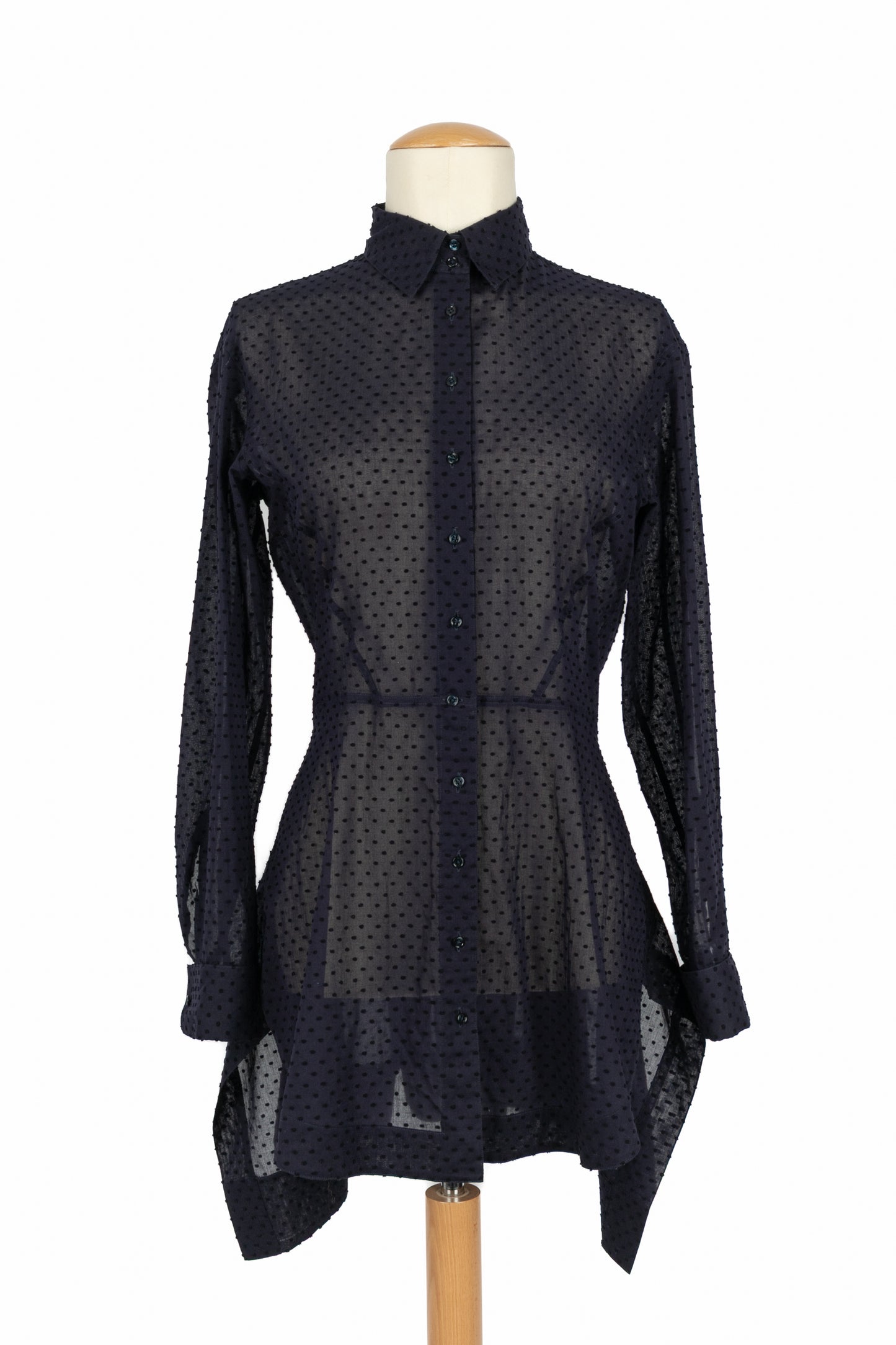 Chemisier en coton Alaïa 