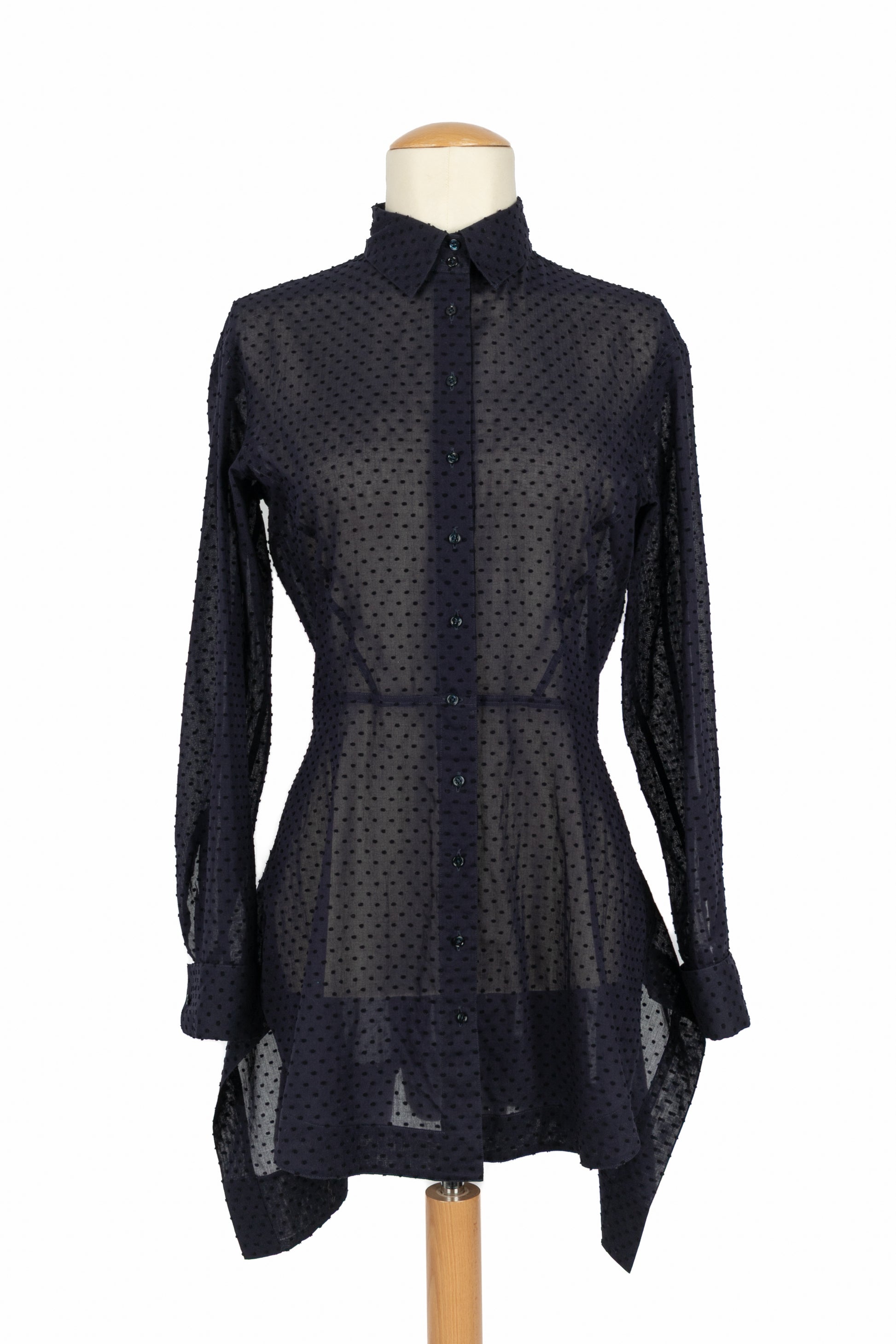 Chemisier en coton Alaïa 