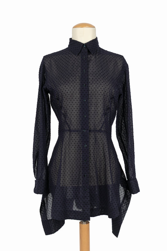 Chemisier en coton Alaïa 