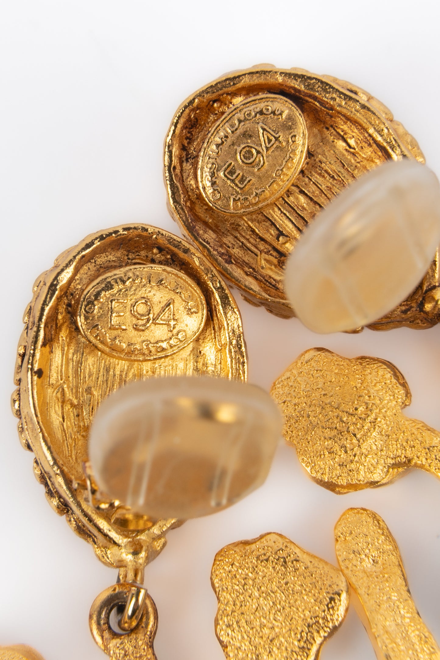 Boucles d'oreilles Christian Lacroix Eté 1994