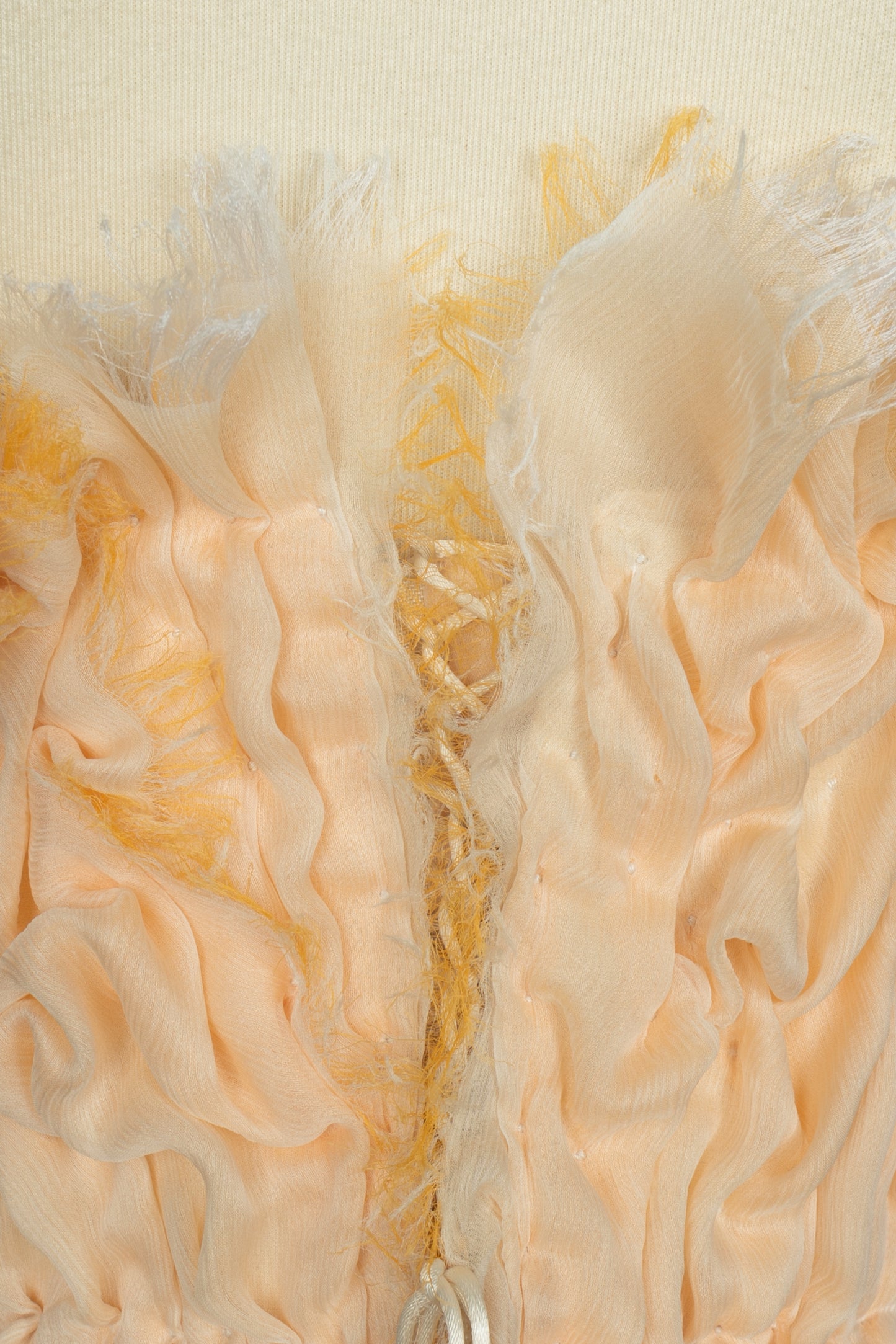 Robe "Symphonie Barbare" Franck Sorbier Printemps-Eté 2025