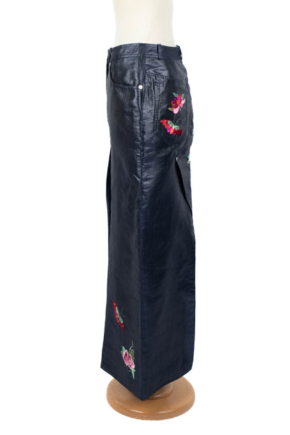 Jupe en lamé John Galliano