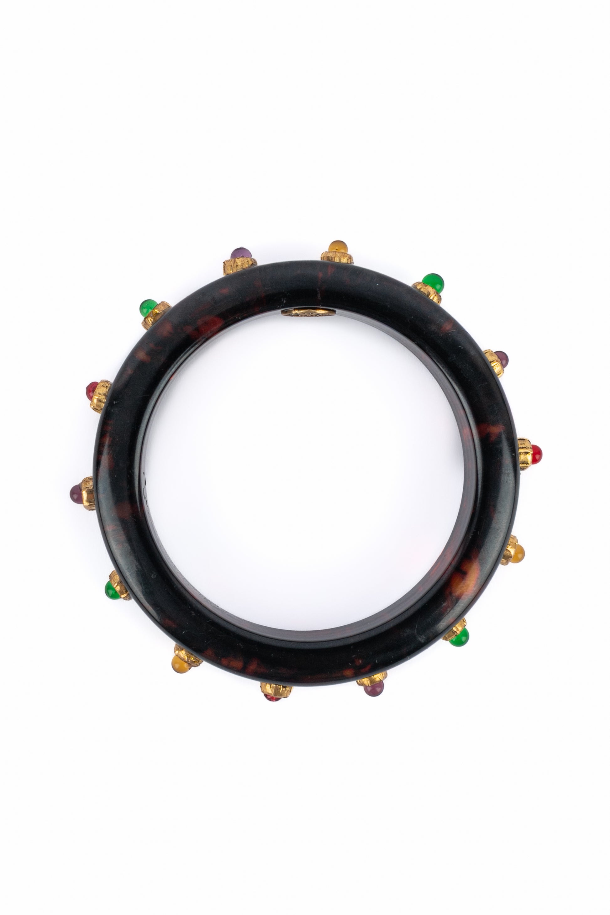 Bracelet en bakelite Chanel 1985