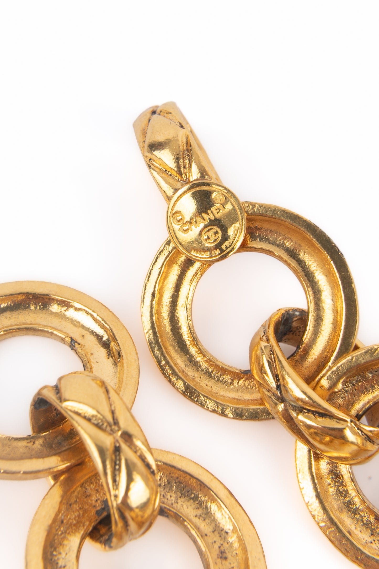 Collier chaine Chanel 1990's