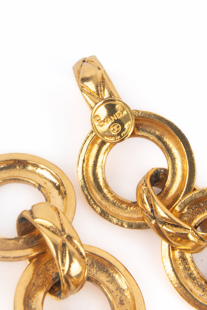 Collier chaine Chanel 1990's