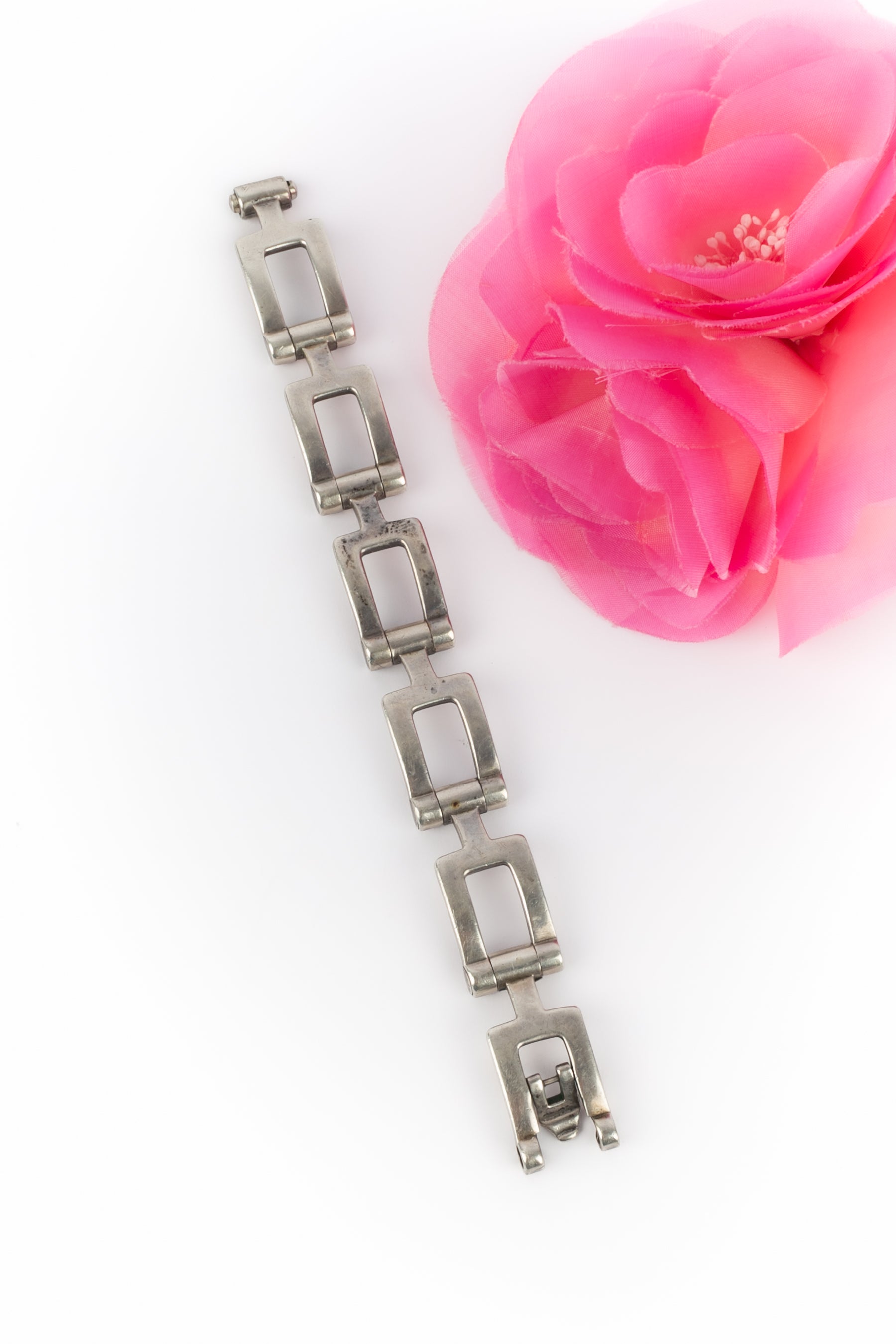 Bracelet en argent Hermès