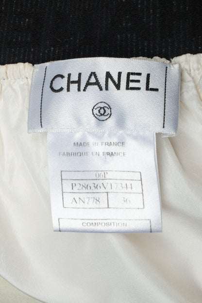 Jupe en soie Chanel Printemps 2006 