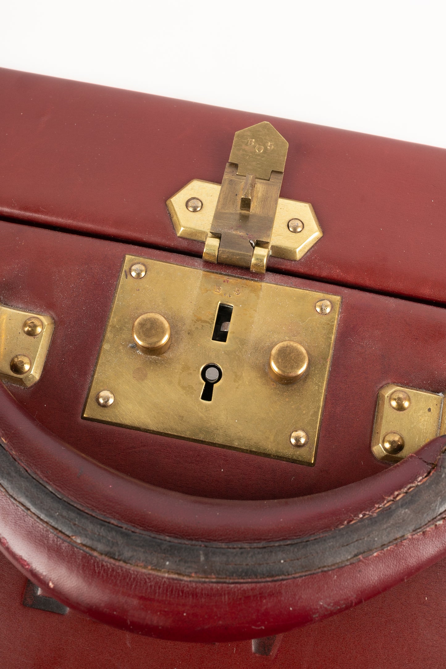 Valise en cuir Hermès