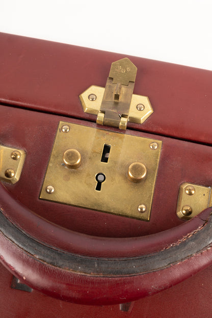 Valise en cuir Hermès