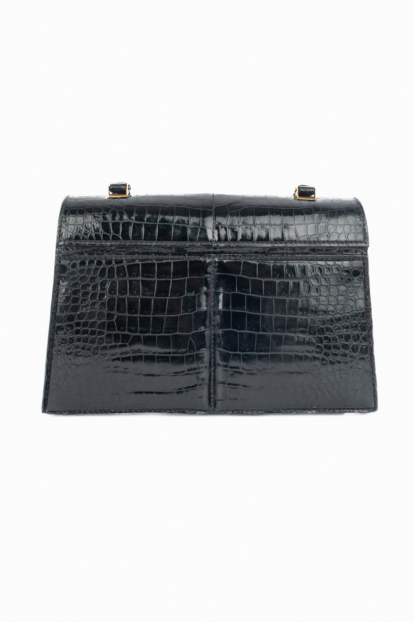 Sac en crocodile Fernande Desgranges