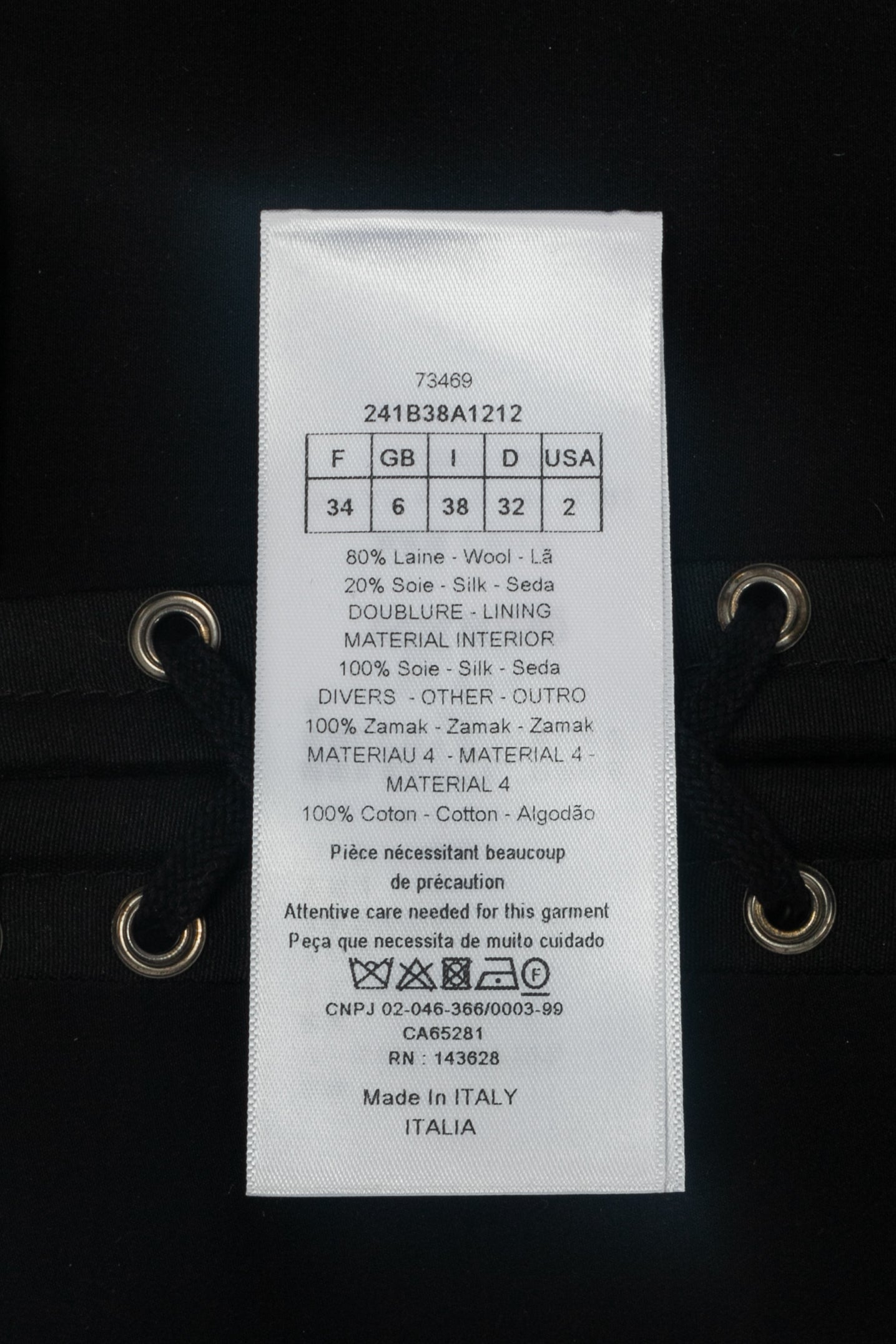 Haut corset Christian Dior Pre-fall 2022