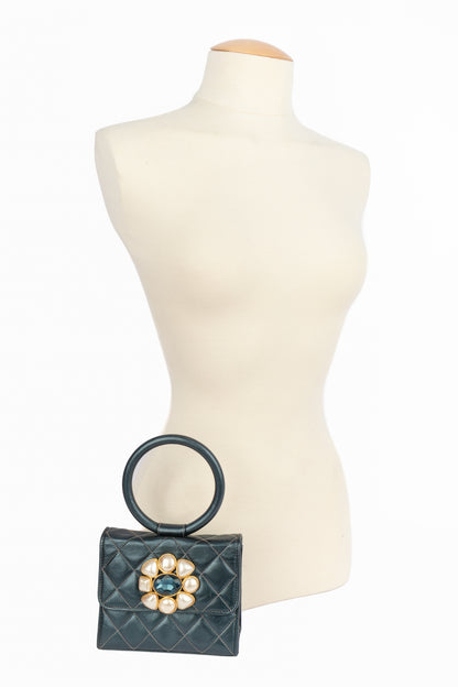 Sac en cuir Chanel 1991-1992