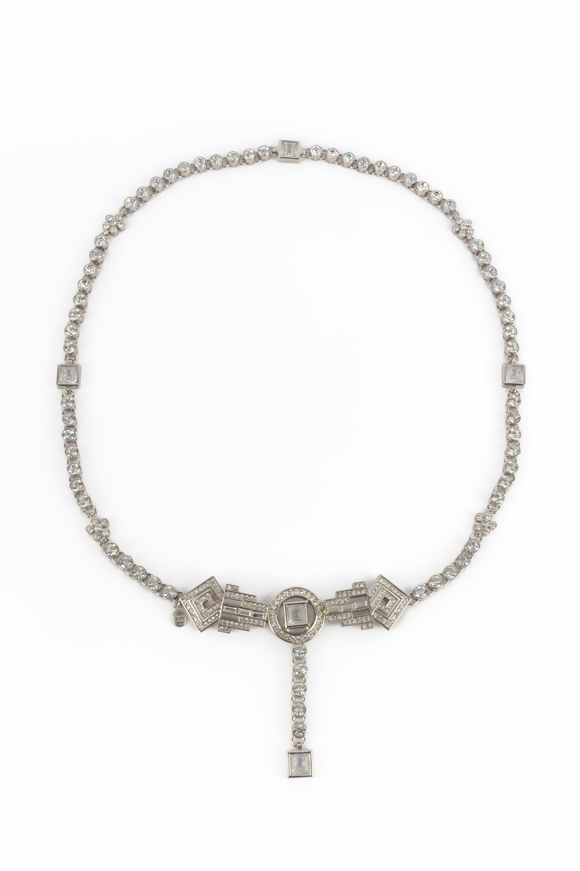 Ceinture argentée Dior 