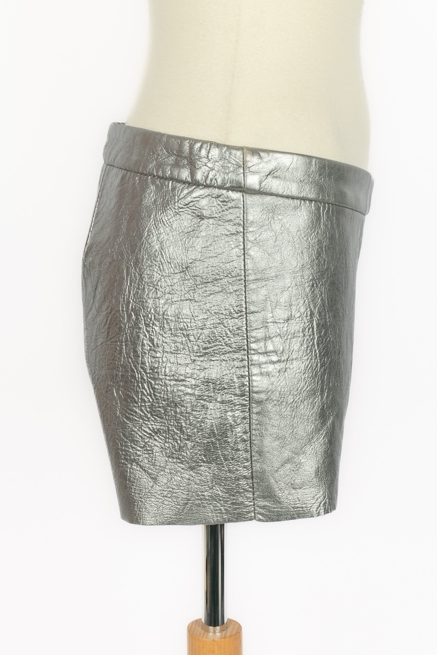 Short en cuir Peachoo + Krejberg