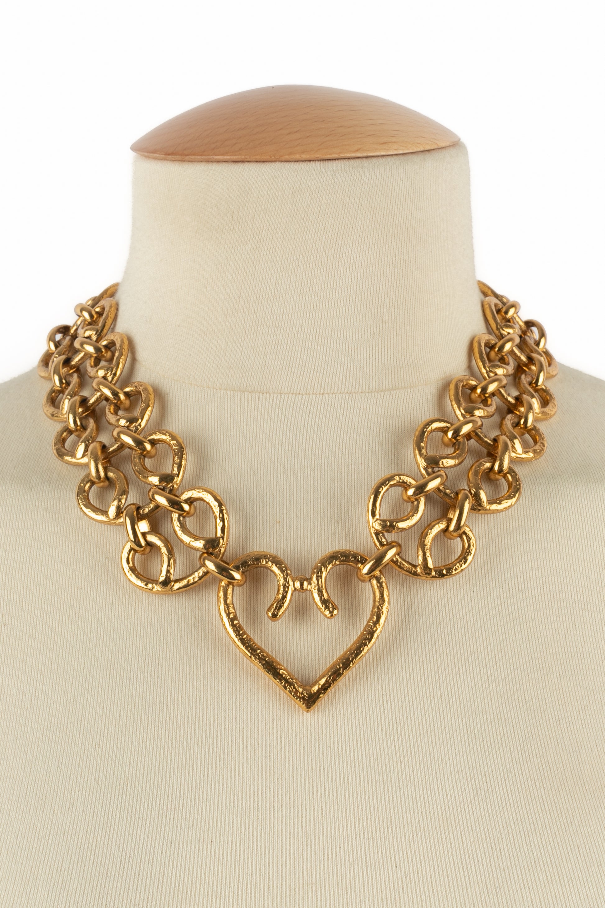 Collier coeur Yves Saint Laurent