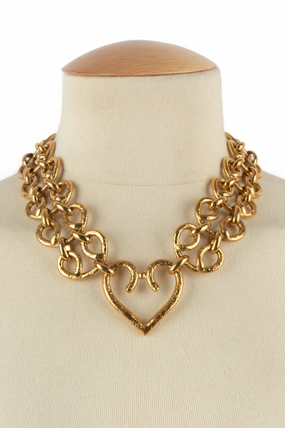 Collier coeur Yves Saint Laurent