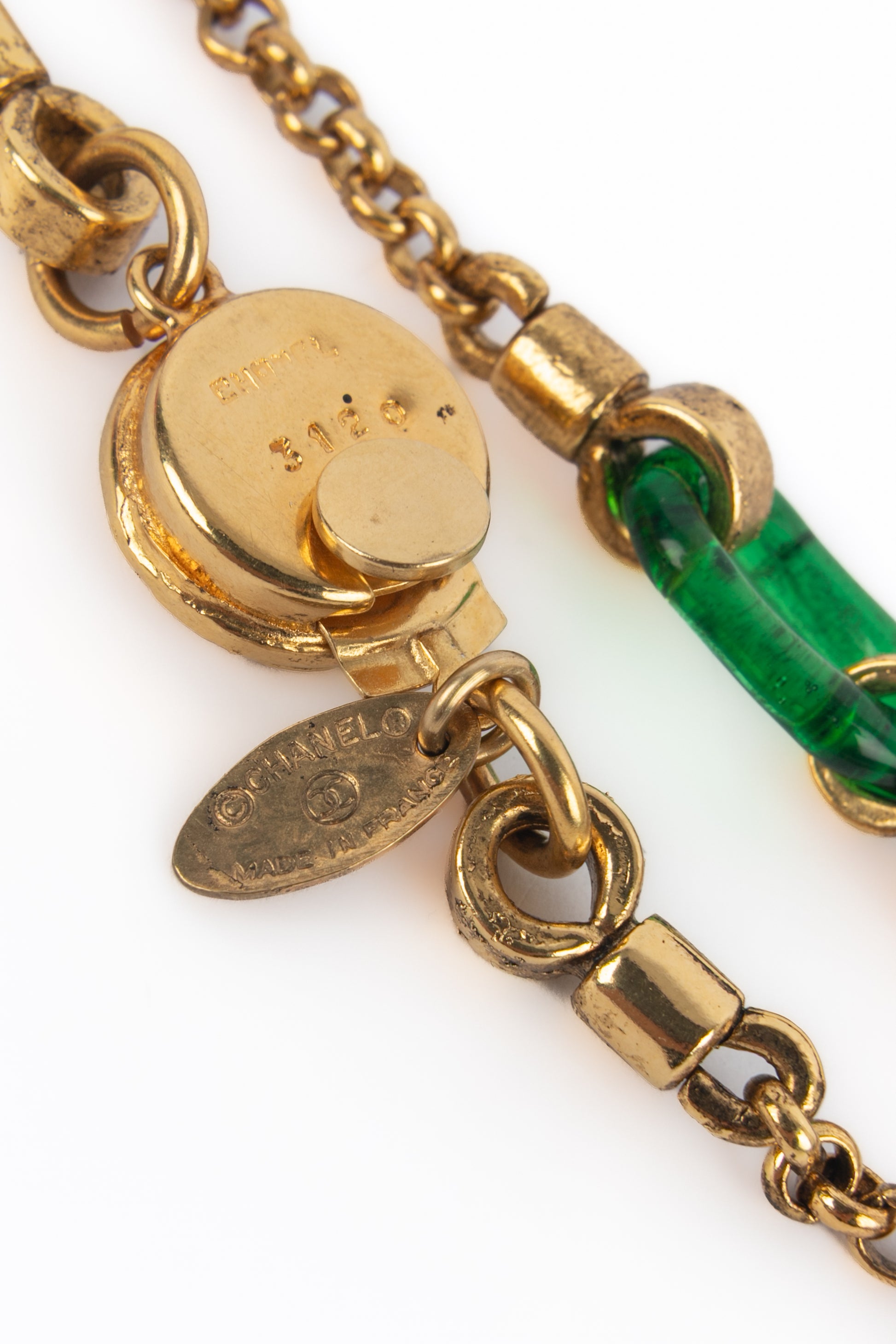 Collier fin Chanel 1980's