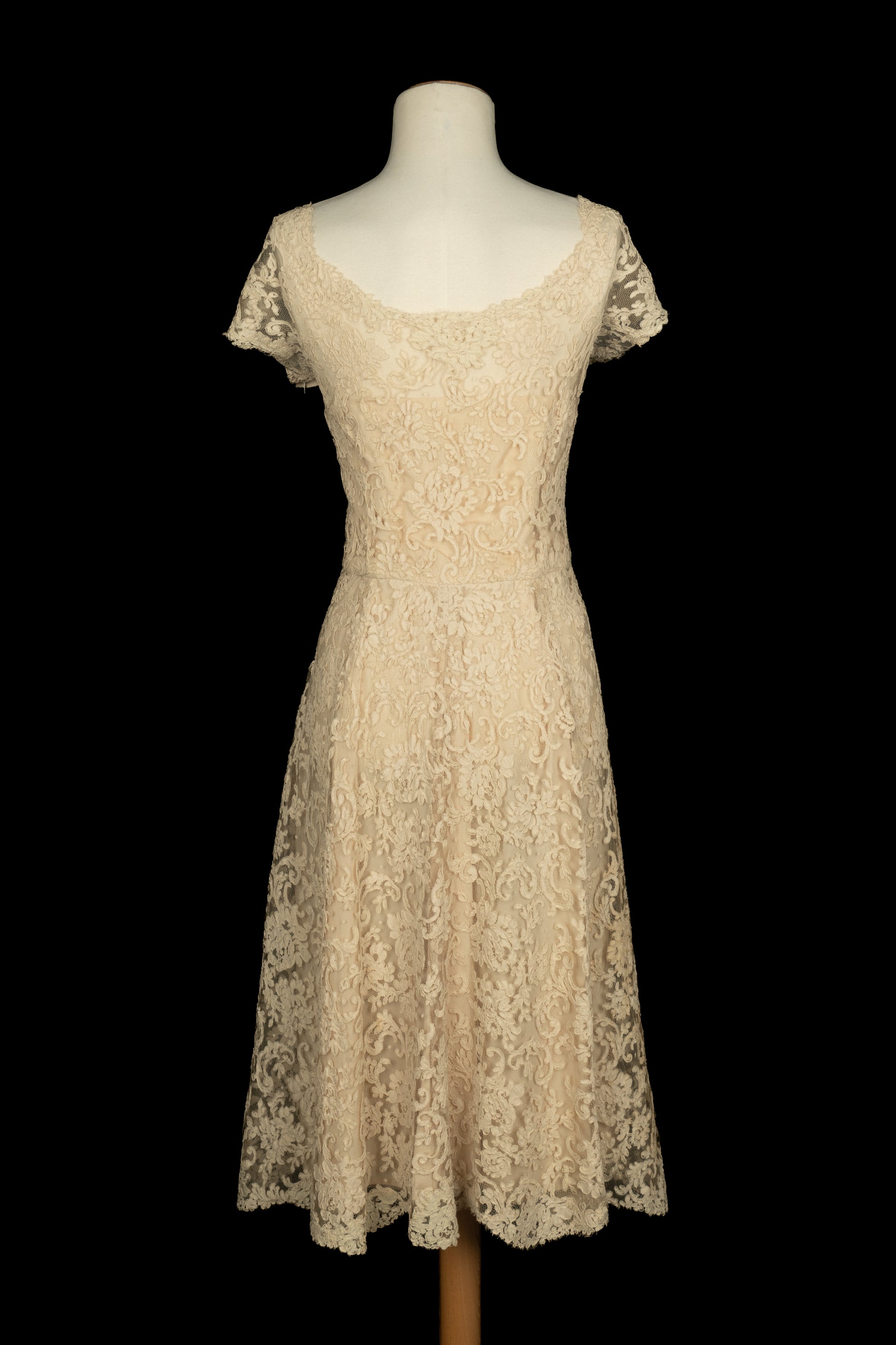 Robe en guipure 1950's