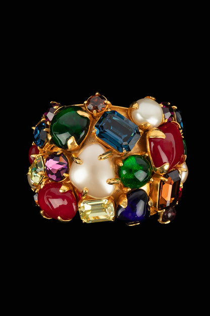 Bracelet manchette Chanel 1990's