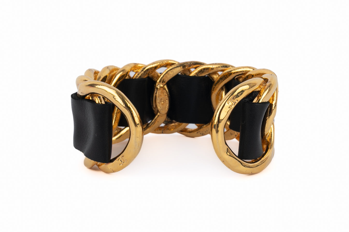 Bracelet en cuir Chanel 