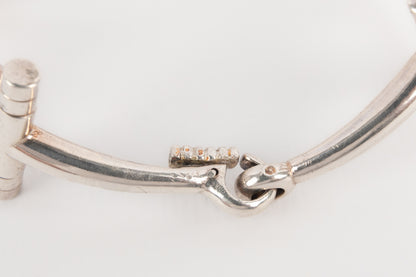 Bracelet en argent Hermès