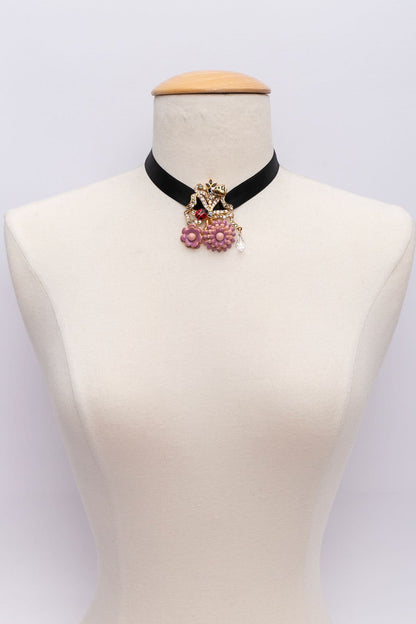 Collier émaillé Christian Lacroix