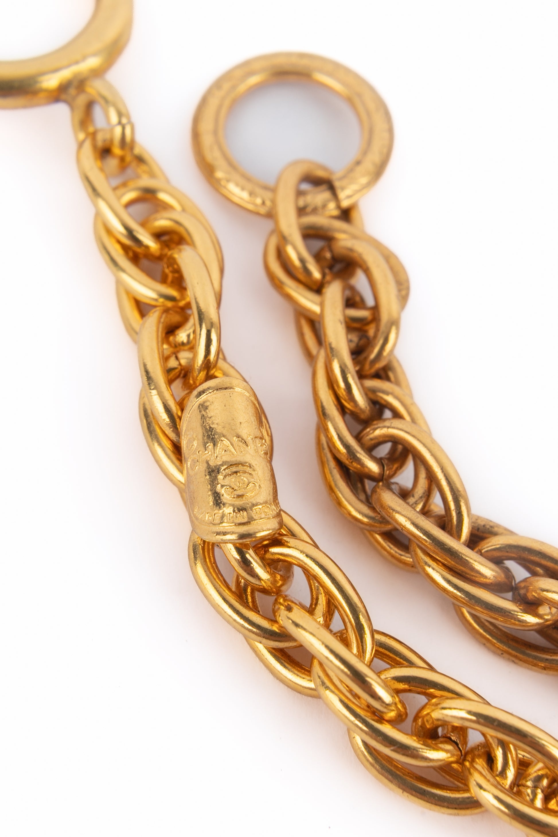 Collier breloque Chanel 1985-1990