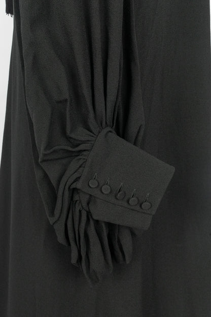 Longue robe à capuche Yves Saint Laurent