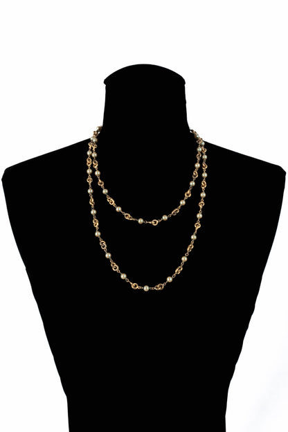 Collier de perles Chanel 1960's