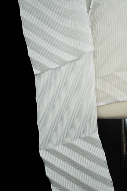 Haut plissé "Comme des Garçons" (attribué à)