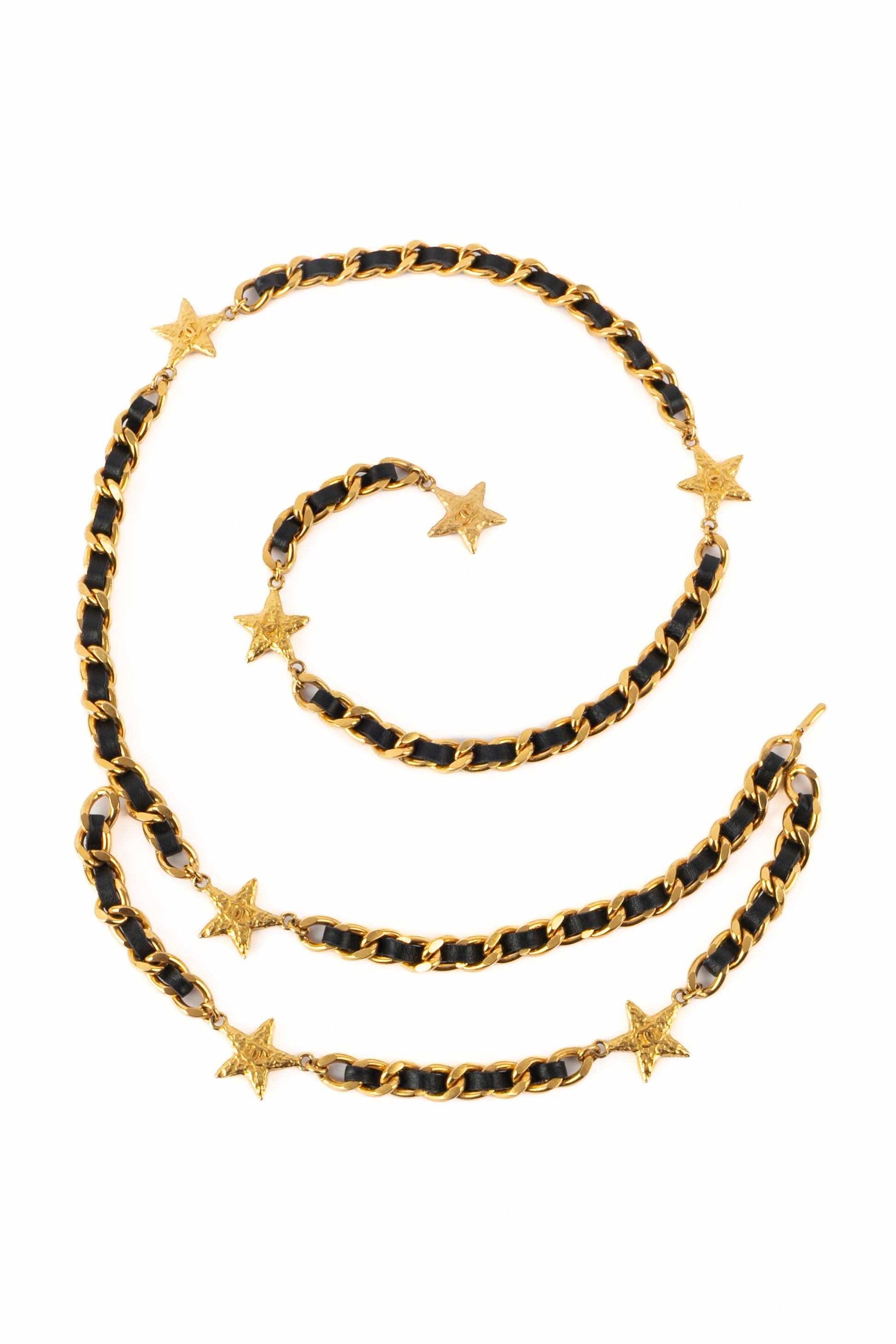 Ceinture étoiles Chanel 1995