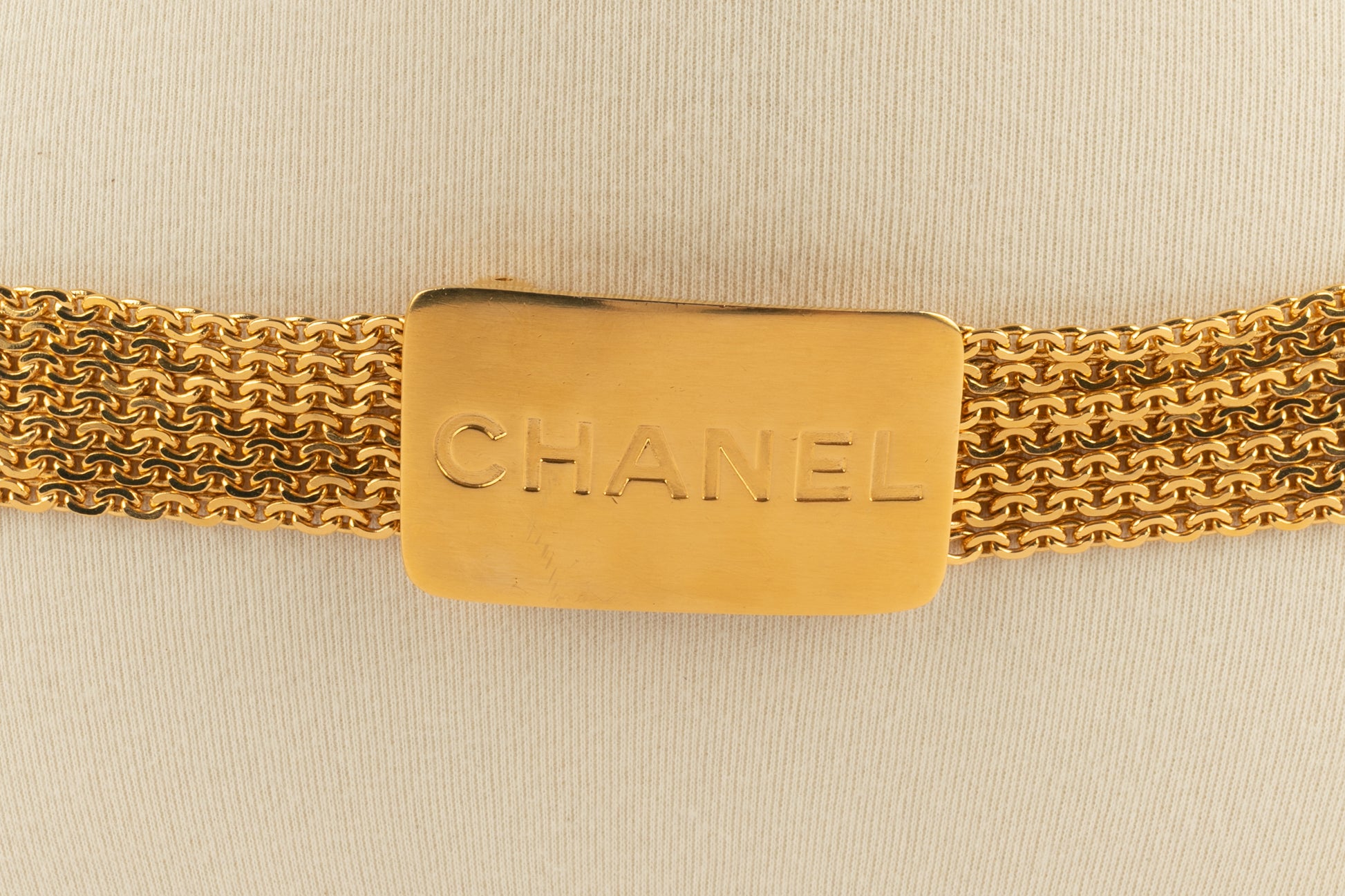 Ceinture chaine Chanel Printemps 1997