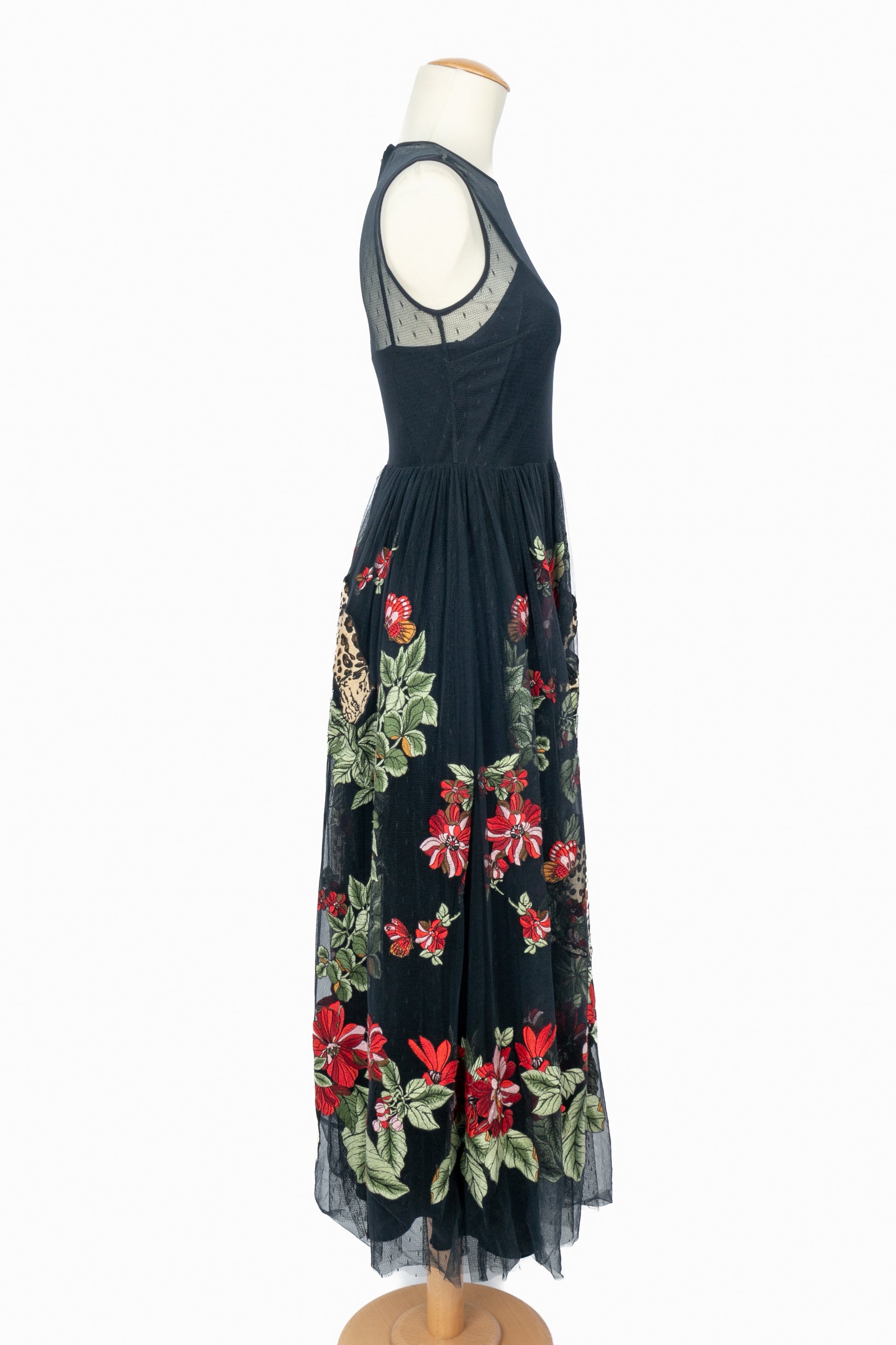 Robe fleurie Valentino 