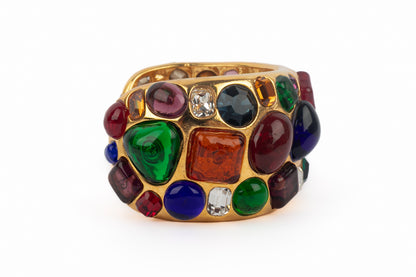 Bracelet manchette Chanel 1990's